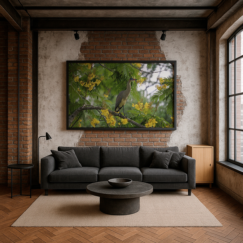 Quadro André Omizolo | Perna-de-pau ou Pernilongo